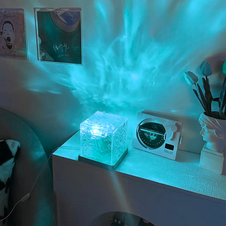 Luminária Wave Glow - Ilumine Seu Mundo com Estilo e Sofisticação